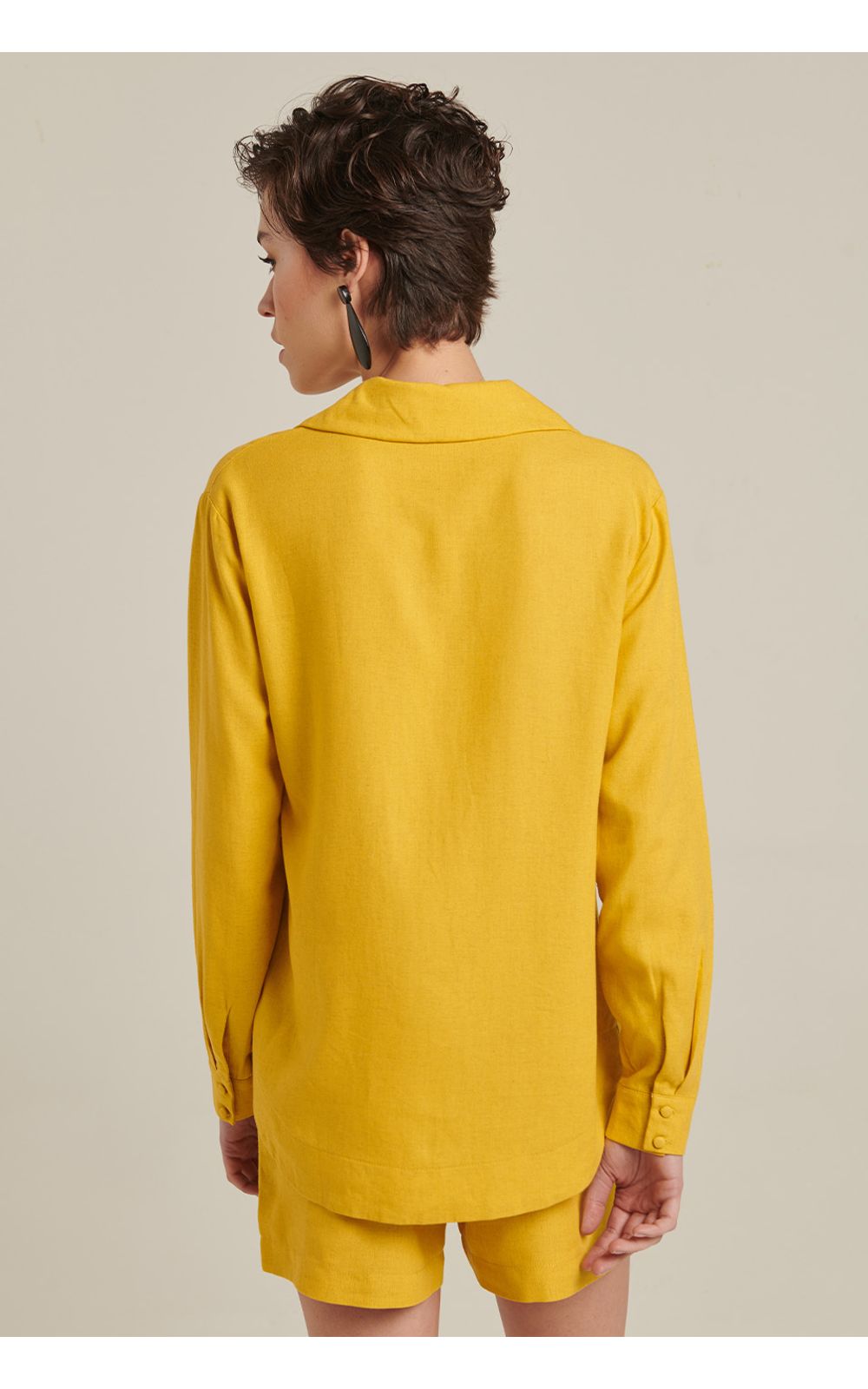 Foto 3 - Camisa Pissouri Amarela