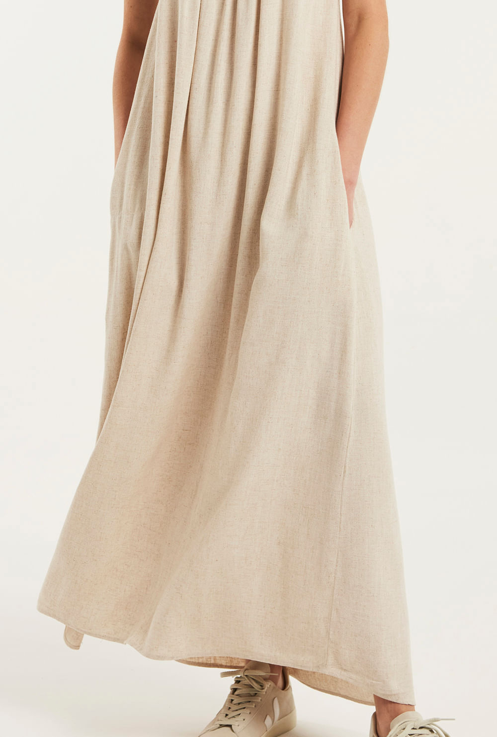 Vestido Maxi Slip Dress - Comprar em HOUSE OF LINHO