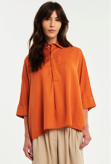camisa-oversize-laranja-frente